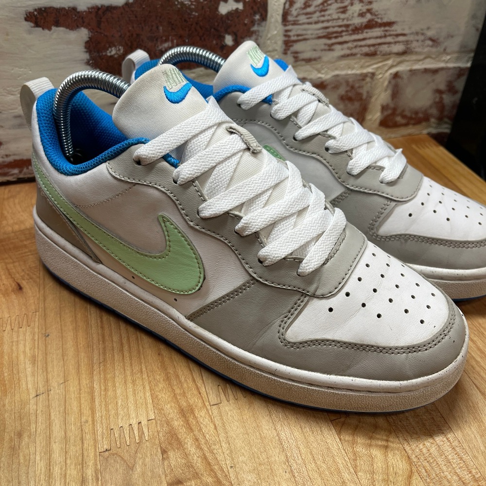 Nike Court Borough Low Recraft GS Size 6Y Light‎ Iron Ore White Photo Blue Vapor